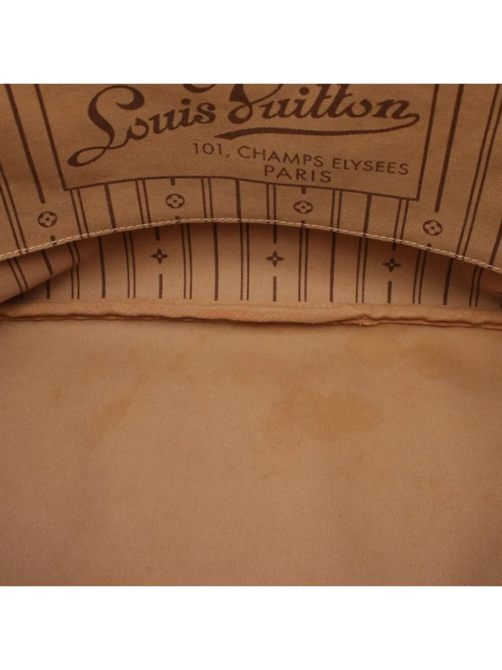 Louis Vuitton Tote Neverfull MM Canvas Leather